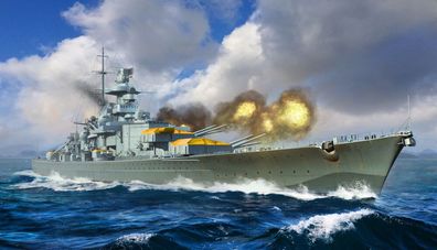 Trumpeter 1:700 6736 German Gneisenau Battleship