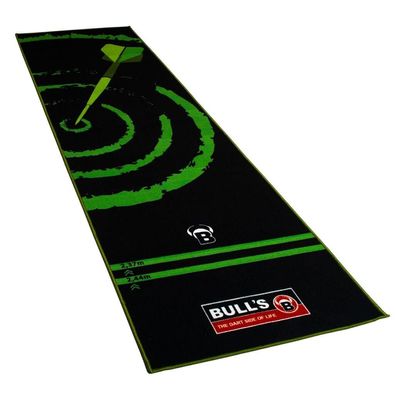 BULL'S Carpet Mat "140" Green | Carpet Mat Dartteppiche Matte für Dartscheiben Boards