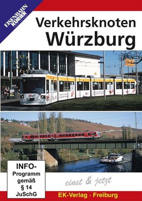 Verkehrsknoten Wuerzburg, 1 DVD-Video DE DVD Einst und Jetzt
