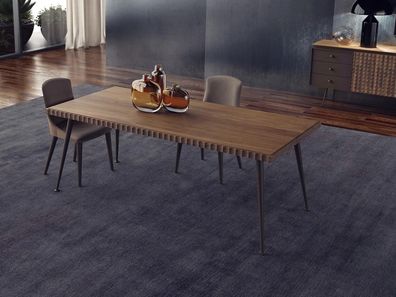 Luxus Set 3tlg Tisch Holz Esstisch Esszimmer Komplett 4x Stühle Möbel