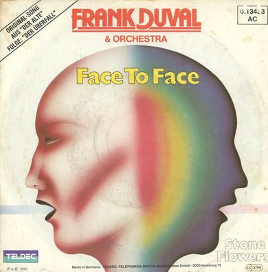 7" Frank Duval - Face to Face