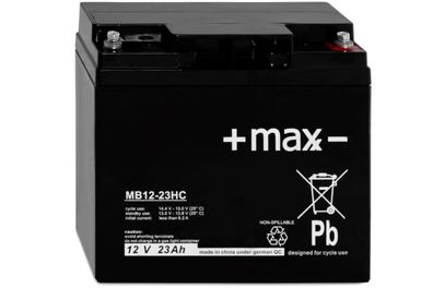 Akku kompatibel MS15-12T MS17-12BT MS18-12BT MS20-12T 12V 23Ah AGM Blei Battery