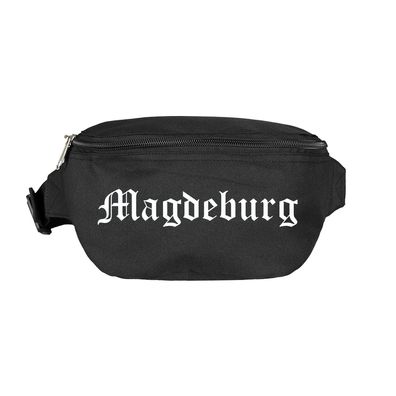 Magdeburg Bauchtasche - Altdeutsch bedruckt - Gürteltasche Hipbag - ...