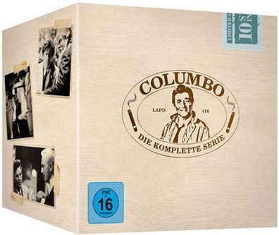 Columbo - Gesamtbox #1-10 (DVD) 35DVDs Min: 5690/ DD/ VB Replenishment - Universa
