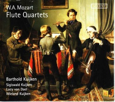 Wolfgang Amadeus Mozart (1756-1791) - Flötenquartette Nr.1-4