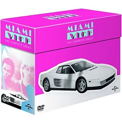 Miami Vice - Kompl. Serie (DVD) 30DVDs Min: 4899/ DD/ VB Neuauflage - Universal Pict