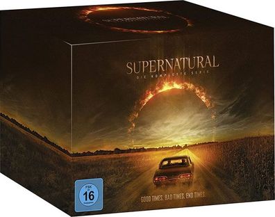 Supernatural - Die komplette Serie (DVD) LE Limitierte Auflage, 86 Disc - WARNER HOM