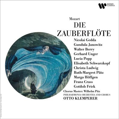 Wolfgang Amadeus Mozart (1756-1791): Die Zauberflöte (180g)