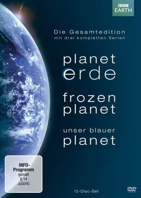 Planet Erde / Frozen Planet / Unser blauer Planet (Komplette Serien) - WVG Medien Gm