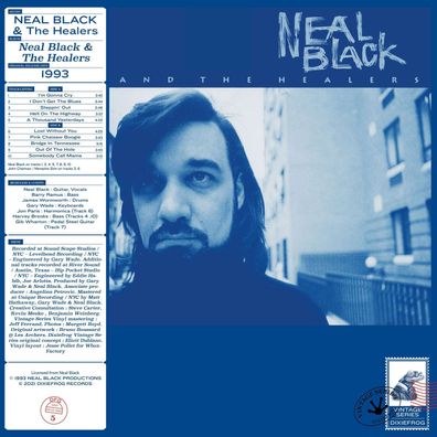 Neal Black & The Healers (Transparent Blue Vinyl) - - (Vinyl / Pop (Vinyl))
