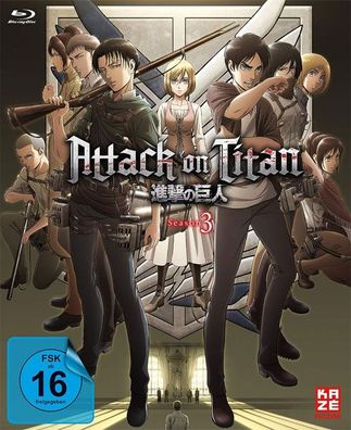 Attack on Titan Staffel 3 (Gesamtausgabe) (Blu-ray) - - (Blu-ray Video / Anime)