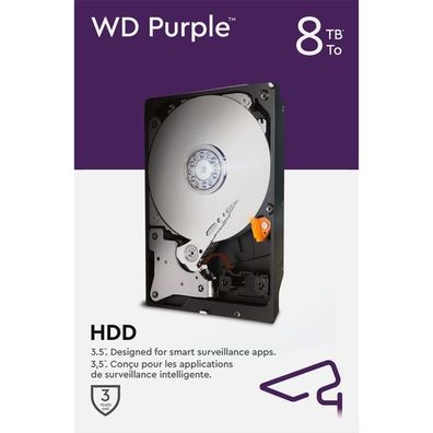 WD 8TB WD84PURZ Purple 7200 SA3 - Western Digital WD84PURZ - (PC Zubehoer...