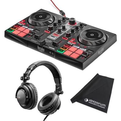 Hercules Inpulse 200 MK2 DJ-Controller mit DJ45 Kopfhörer