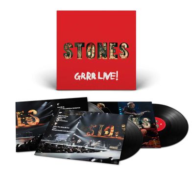 The Rolling Stones: GRRR Live! (Live At Newark 2012) (180g) - - (Vinyl / Pop (Viny