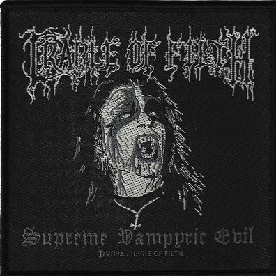 Cradle Of Filth Supreme Vampyric Evil Aufnäher Patch offizielles Merch