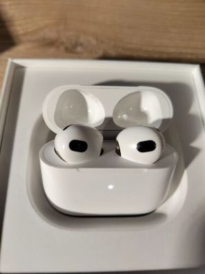 Apple AirPods 3. Generation Kopfhörer - Weiß - gebraucht - sehr guter Zustand