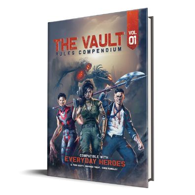 Everyday Heroes RPG The Vault Rules Compendium Vol 1 (HC, english) - EVL11000