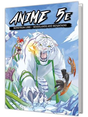 Anime 5E RPG Monstrum Libri Volume 1 Woodlands and Mountains - HC - EN (Dyskami)