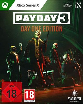 Payday 3 XBSX D1 - Deep Silver - (XBOX Series X Software / Action)