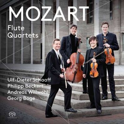 Wolfgang Amadeus Mozart (1756-1791): Flötenquartette Nr.1-4 - Pentatone - (Classic