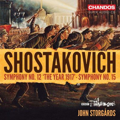Dmitri Schostakowitsch (1906-1975): Symphonien Nr.12 & 15 - - (SACD / D)
