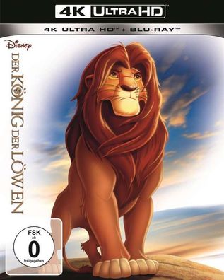 König der Löwen 1 (UHD + BR) 2Disc Min: 88DD5.1WS 4K Ultra - Disney - (Ultra HD Blu
