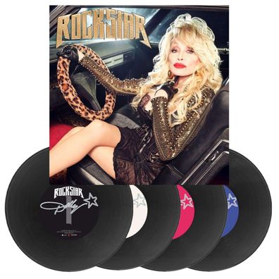 Dolly Parton: Rockstar (Black Vinyl) - - (LP / R)