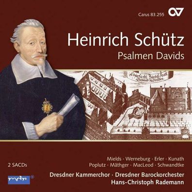 Heinrich Schütz (1585-1672) - Psalmen Davids SWV 22-47 (Carus Schütz-Edition Vol. 8)