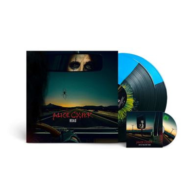 Alice Cooper: Road (180g) (Limited Edition) (Blue & Black Split W/ Yellow Splatter V