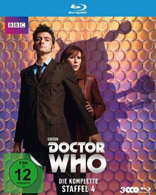 Doctor Who - Staffel #4 (BR) 3Disc Komplettbox, 3Disc