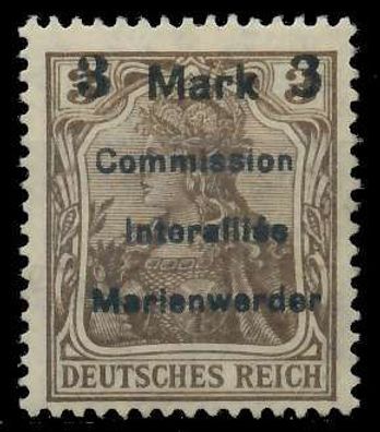 Marienwerder Nr 24AIaBI ungebraucht gepr. X49A8F2