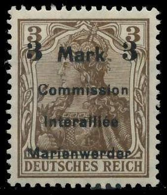 Marienwerder Nr 24AIb ungebraucht gepr. X49A8EA