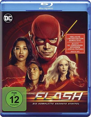Flash - komplette Staffel #6 (BR) 4Disc - WARNER HOME - (Blu-ray Video / TV-Serie)