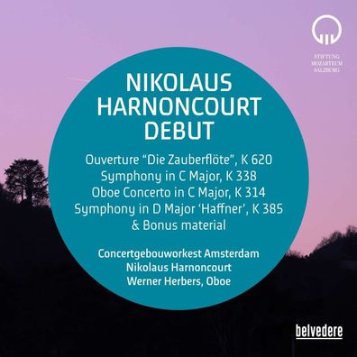Wolfgang Amadeus Mozart (1756-1791): Nikolaus Harnoncourt Debut - Antrittskonzert be