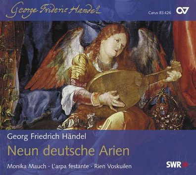 Georg Friedrich Händel (1685-1759): Neun Deutsche Arien - Carus 4009350834262 - (CD