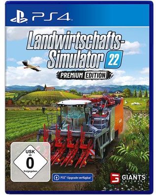 Landwirtschafts-Simulator 22 PS-4 Premium - Astragon - (SONY® PS4 / Simulation)