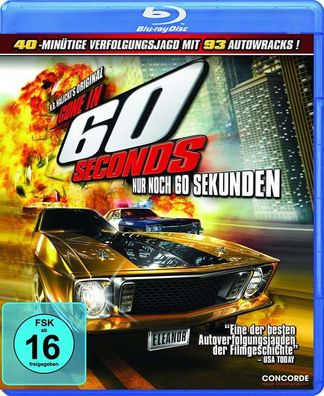 Gone in 60 Seconds (Blu-ray) - Concorde Home Entertainment 3952 - (Blu-ray Video / A