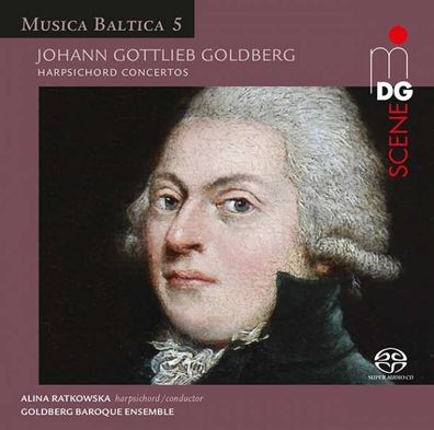 Johann Gottlieb Goldberg (1727-1756): Cembalokonzerte Es-dur & d-moll - MDG - (Clas