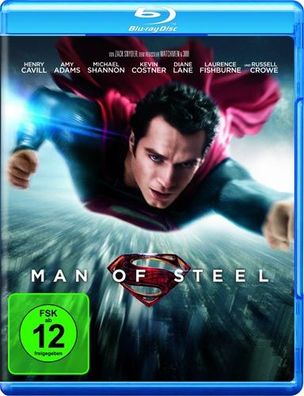 Man of Steel (BR) Min: 143/ DD5.1/ WS - WARNER HOME 1000426971 - (Blu-ray Video / ...