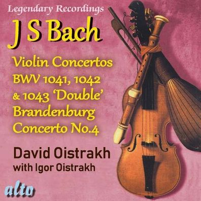 Johann Sebastian Bach (1685-1750) - Violinkonzerte BWV 1041-1043 - - (CD / V)