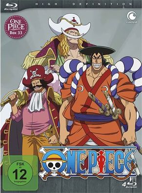 One Piece BOX 33 (DVD) TV-Serie 4Disc - AV-Vision - (DVD Video / Anime)