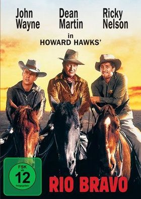 Rio Bravo (DVD) m. John Wayne Min: 136/ Mono/ Ws - WARNER HOME 1000050609 - (DVD ...