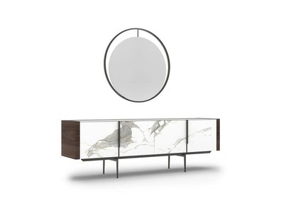 Luxus Esszimmer Modern Sideboard mit Spiegel Design Einrichtung Neu