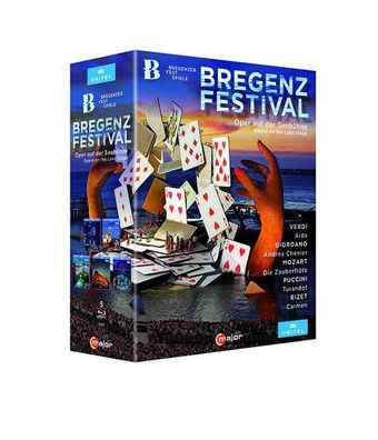 Bregenzer Festspiele (5 Opern-Inszenierungen) - CMajor - (Blu-ray Video / Classic)