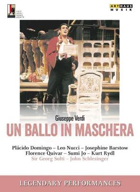 Giuseppe Verdi (1813-1901): Un Ballo in Maschera - Arthaus 0807280910490 - (DVD Vide