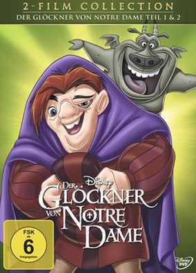 Glöckner von Notre Dame 1&2 (DVD) D.C. Disney Classics, Doppelpack, Slipcase