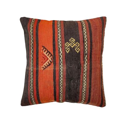Anatolian Handwoven Kilim Pillow, Cushion cover, Kilim Pillow Cover, Tribal Pil