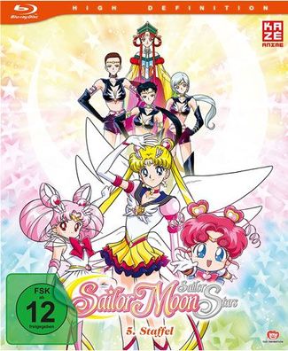 Sailor Moon - Staffel #5 (BR) GA Gesamtausgabe, 5Disc, Ep. 167-200 - AV-Vision - ...