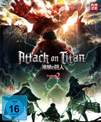 Attack on Titan - Staffel #2 (DVD) GS Gesamtausgabe - AV-Vision - (DVD Video / ...