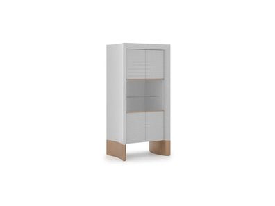 Luxus Möbel Vitrine Design Holzschrank Esszimmer Vitrinen Glas Neu